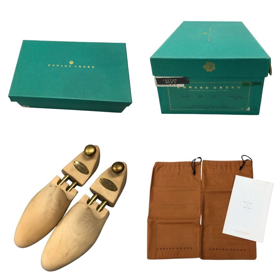 【EDWARD GREEN】エドワードグリーン D82 ビジネスシューズ ブラック(黒) サイズ 6 ラスト