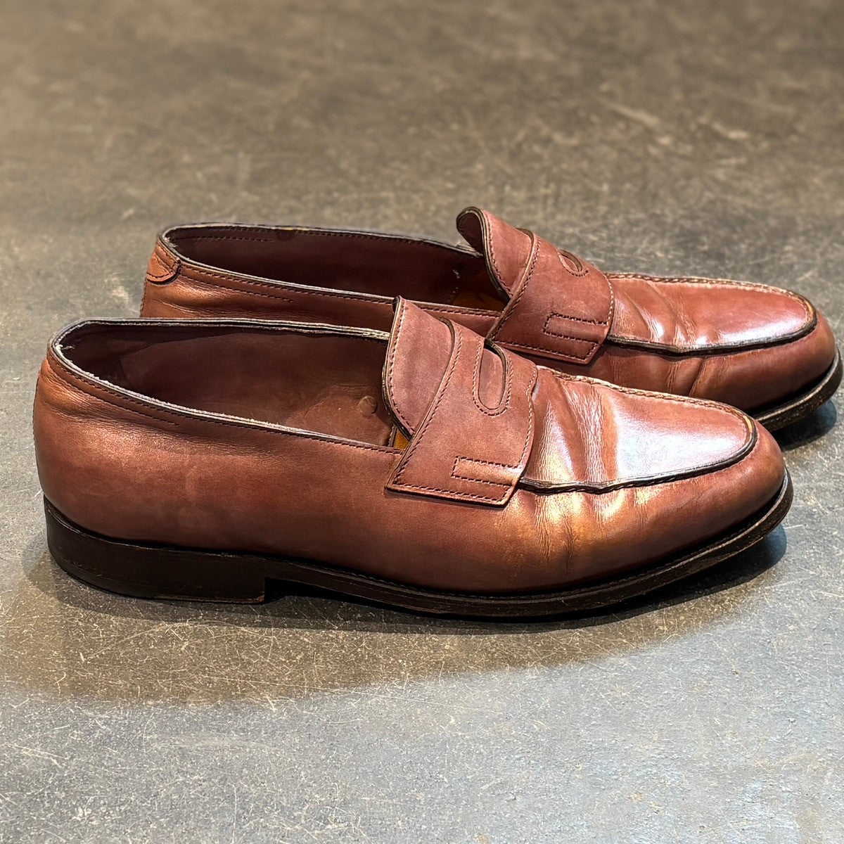 【JOHN LOBB】ジョンロブ ロペス カーフ ブラウン サイズ UK5.5相当 参考定価¥269,500-