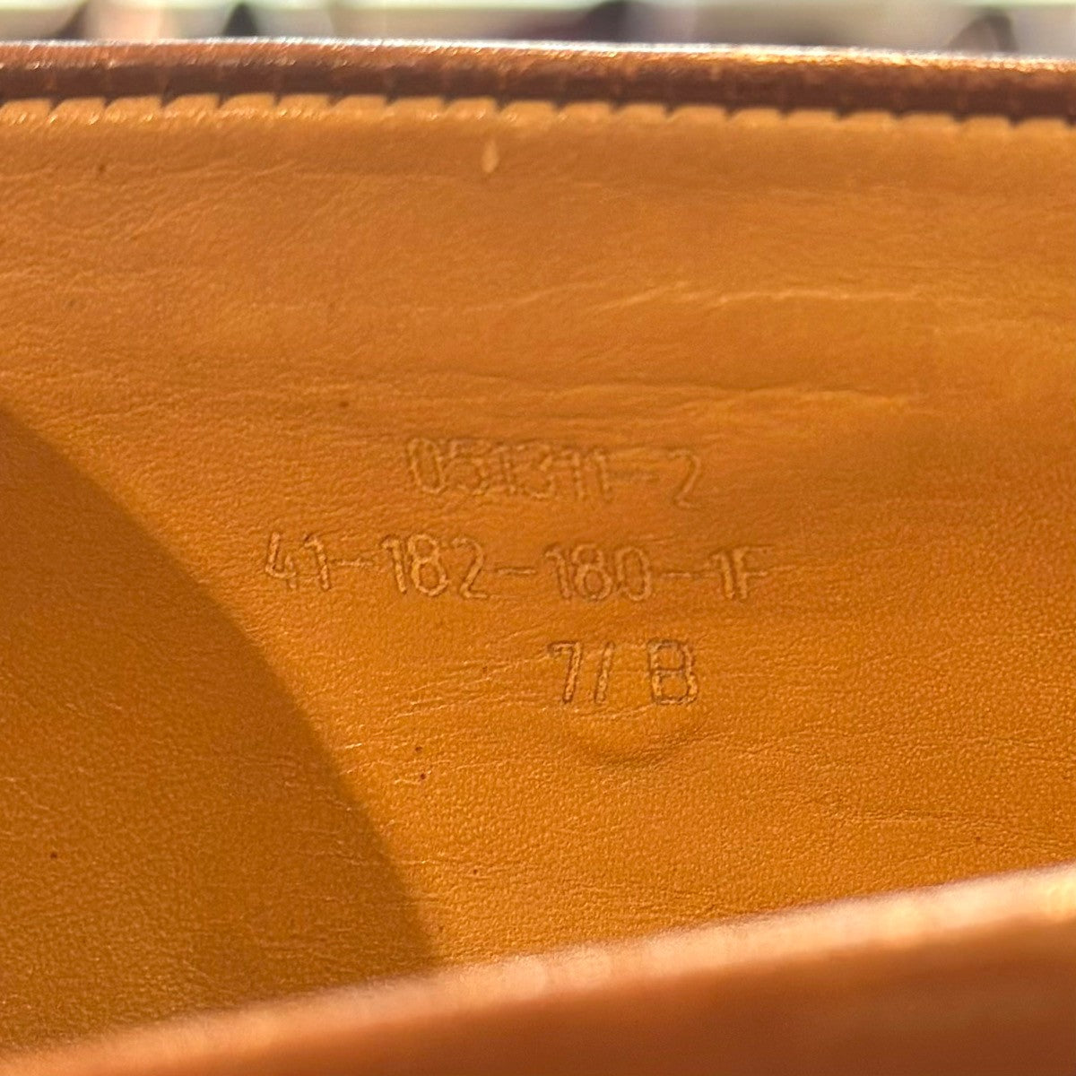極美品【J.M.WESTON】ジェイエムウエストン 180 シグニチャーローファー カーフ タンブラウン メンズUK7.5B 41ラスト