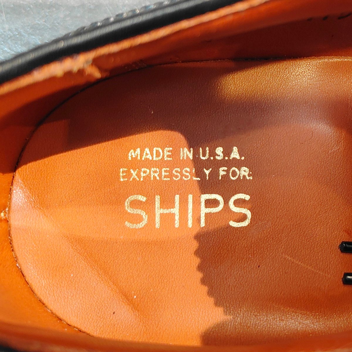 新品未使用 ※訳あり 【ALDEN】オールデン×シップス 9751 LWB コードバン ブラック サイズ US9D バリーラスト 参考定価¥214,500-