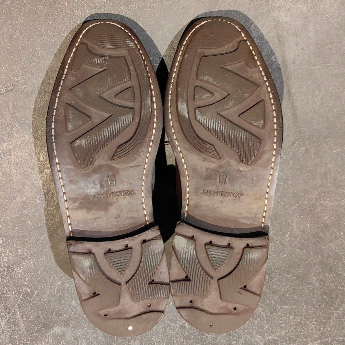 希少 【J.M.WESTON】ジェイエムウエストン 696 スプリットトゥダービー Uチップ ロシアンカーフ タンブラウン サイズ UK8D 22ラスト