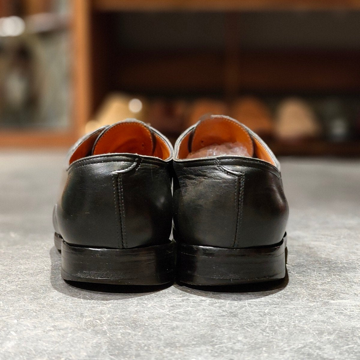 【JOHN LOBB】ジョンロブ シティ2 ストレートチップ カーフ ブラック サイズUK5.5E 7000ラスト参考定価¥228,800-