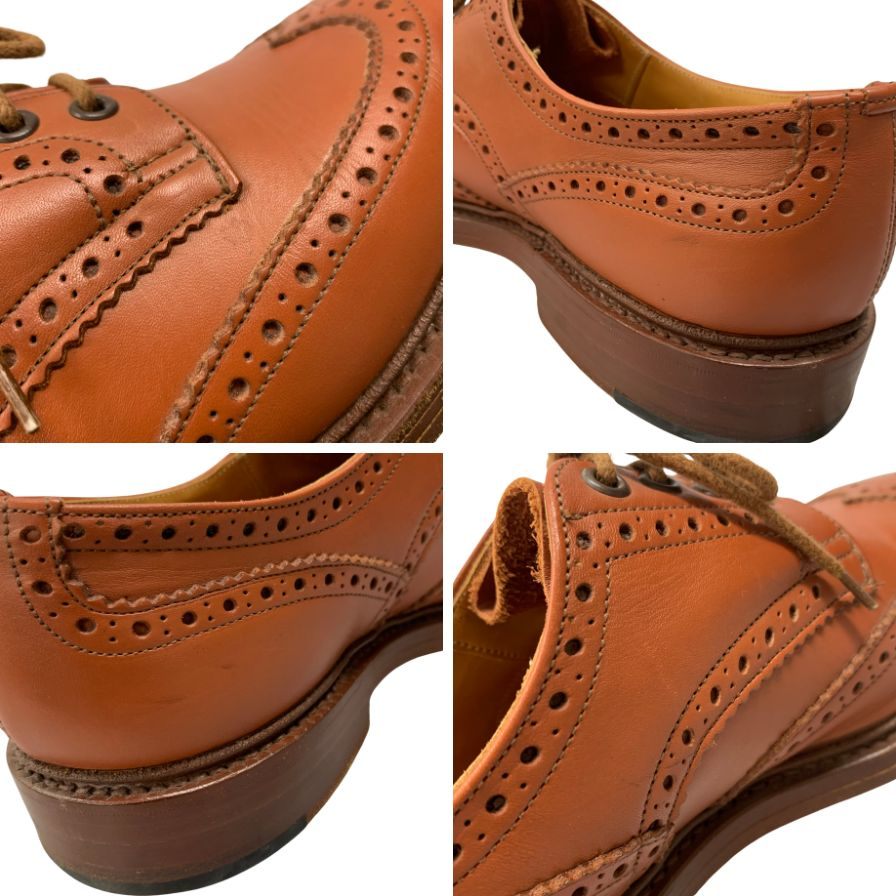 【Tricker’s】トリッカーズ M5633 ビジネスシューズ ウイングチップ ブラウン(茶系) サイズ 9.5 ラスト