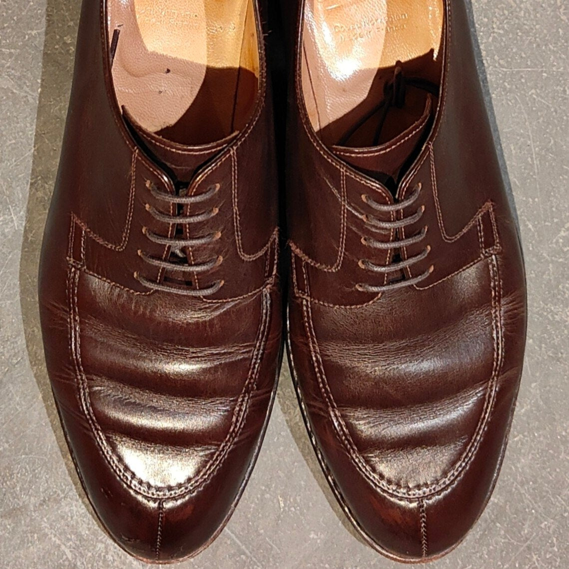 【PARABOOT】パラブーツ ルソー Uチップ カーフ カフェ サイズ UK7
