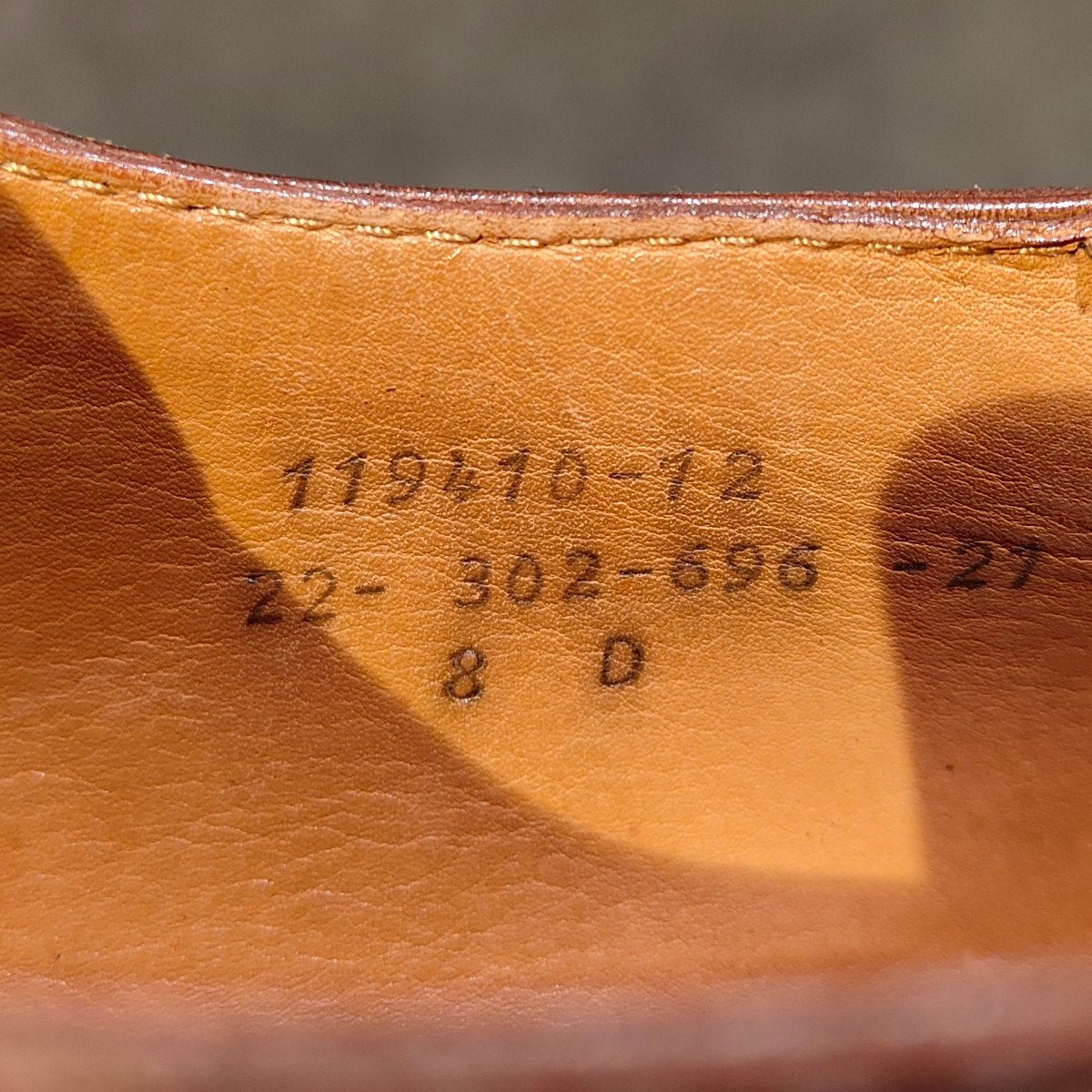 希少 【J.M.WESTON】ジェイエムウエストン 696 スプリットトゥダービー Uチップ ロシアンカーフ タンブラウン サイズ UK8D 22ラスト