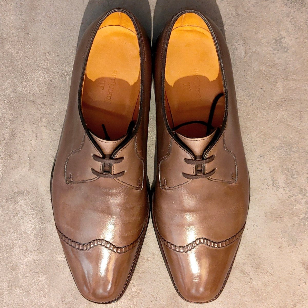 希少 使用数回 【JOHN LOBB】ジョンロブ 2002イヤーモデル ブラウン サイズ UK6.5E 8000ラスト