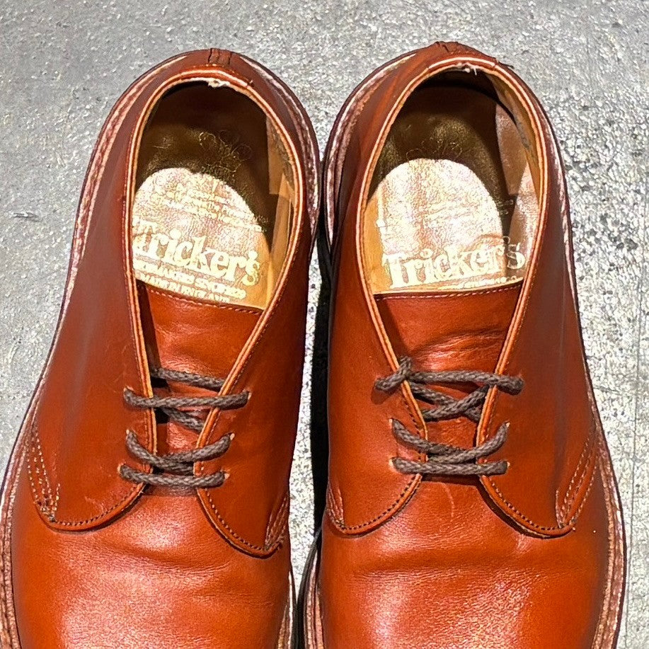 【Tricker's】トリッカーズ ウィンストン チャッカブーツ M7468 カーフ ブラウン サイズUK6.5
