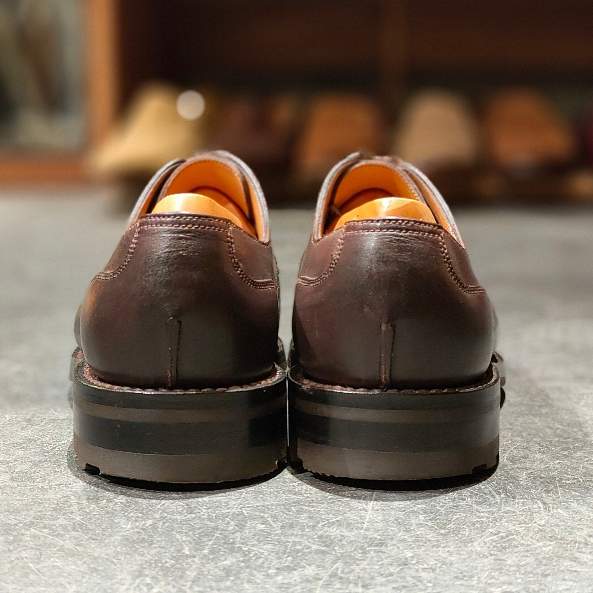 極美品【J.M.WESTON】ジェイエムウエストン 641 ゴルフ Uチップ ノヴォカーフ ブラウン サイズ UK6D 31ラスト 参考定価¥176,000-