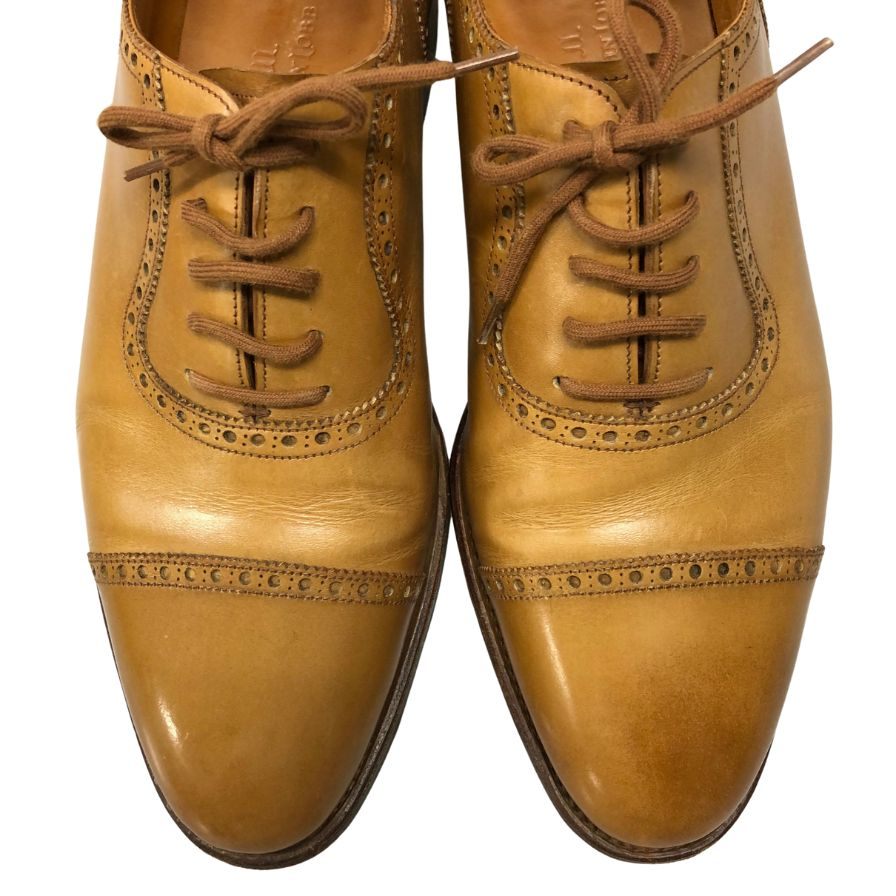 希少 茶箱【JOHN LOBB】ジョンロブ アデレード ライトブラウン サイズUK8E 8695ラスト
