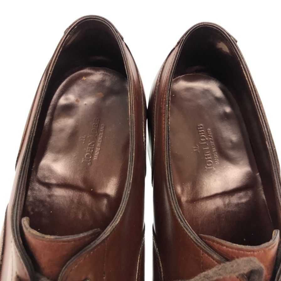 【JOHN LOBB】ジョンロブ ワーウィック プレステージライン ブラインドブローグ カーフ ブラウン サイズ UK8D 7000ラスト WARWICK