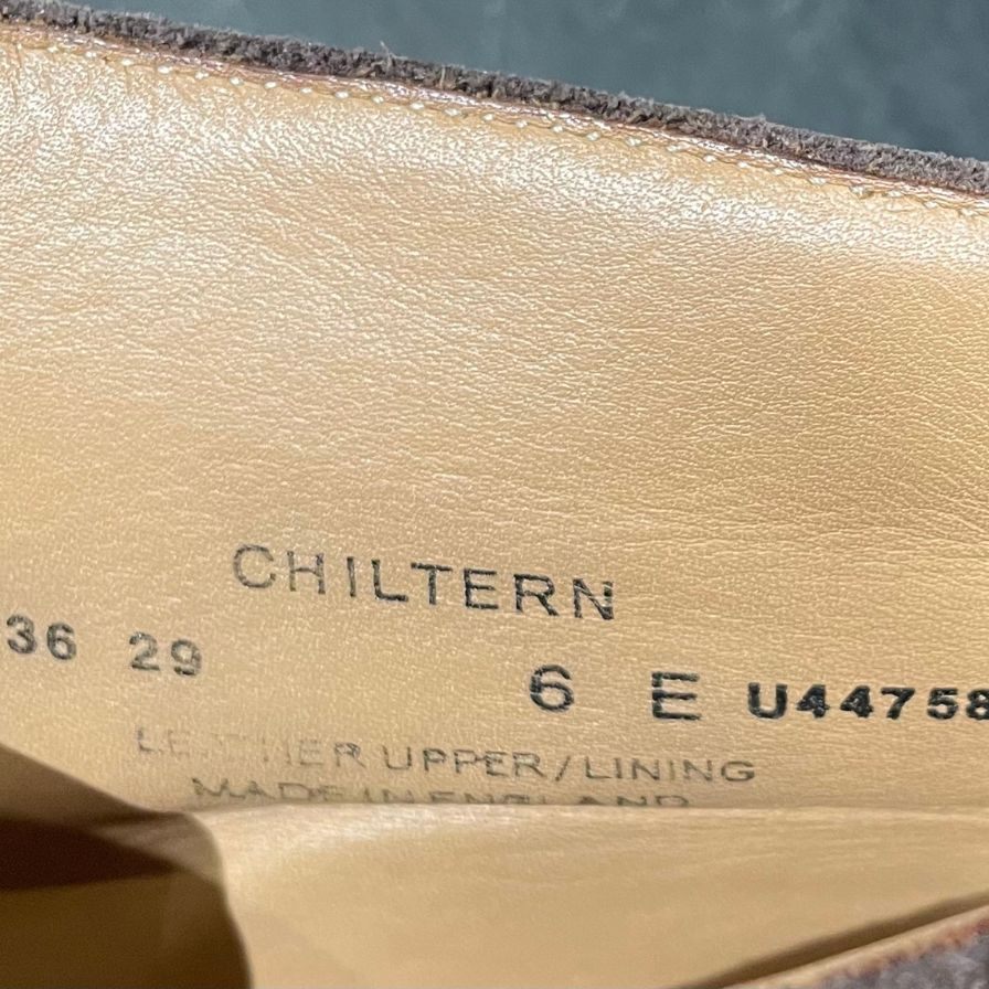 【CROCKETT&JONES】クロケット&ジョーンズ チルターン チャッカブーツ スエード ブラウン サイズ UK6E