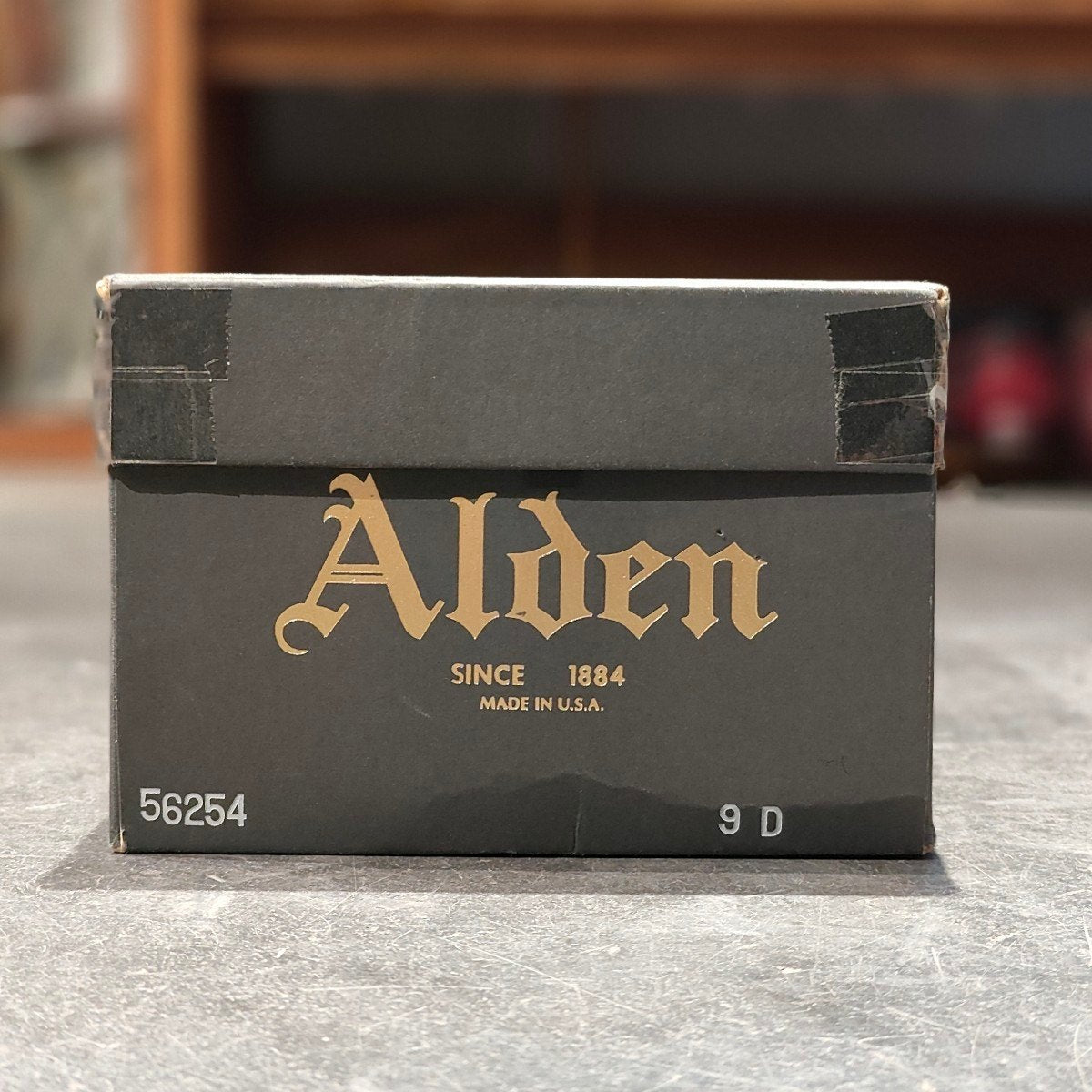 希少 【ALDEN】オールデン アナトミカ別注 56254 パンチドキャップトゥ コードバン ラベロ サイズUS9D モディファイドラスト
