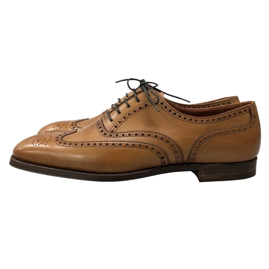 【crockett & jones】クロケット&ジョーンズ ビジネスシューズ ブラウン(茶系) サイズ 9 ラスト