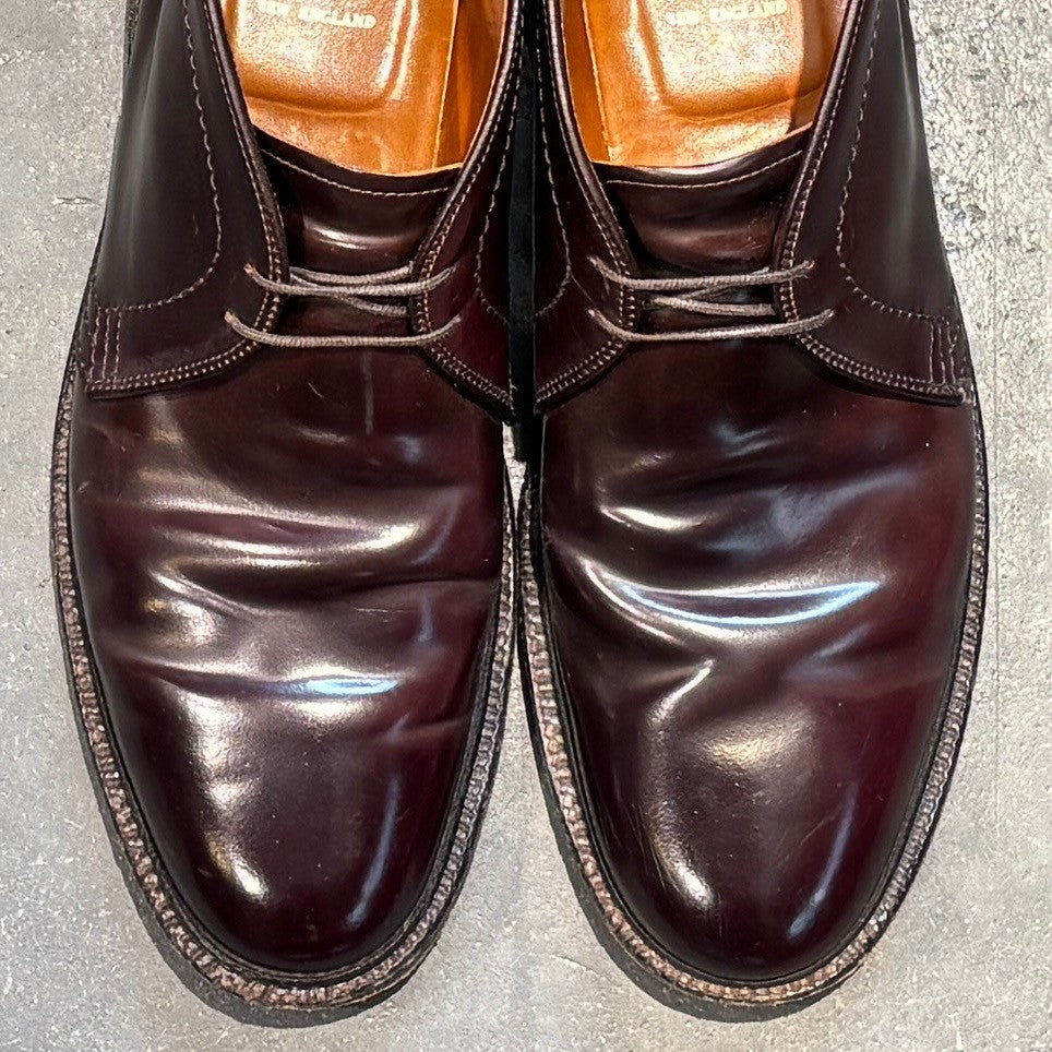【ALDEN】オールデン チャッカブーツ 1339 コードバン ダークバーガンディ サイズUS9D バリーラスト 参考定価¥216,700-