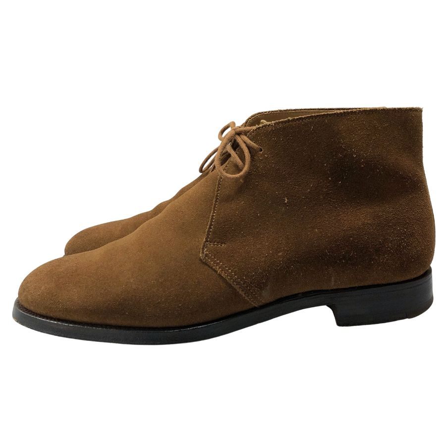 【CROCKETT&JONES CHERTSEY】クロケット&ジョーンズ ブーツ スエード ブラウン(茶系) サイズ 6E ラスト