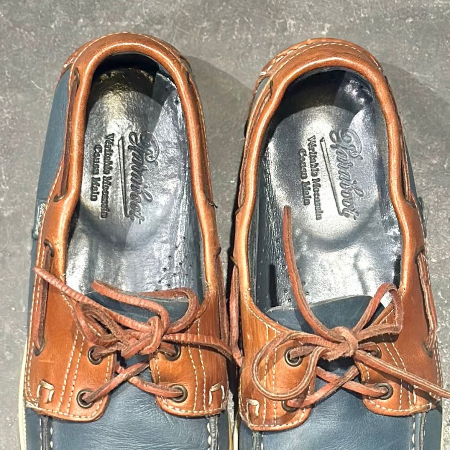 【PARABOOT】パラブーツ デッキシューズ バース マルチカラー(複数色) サイズ UK8 ラスト