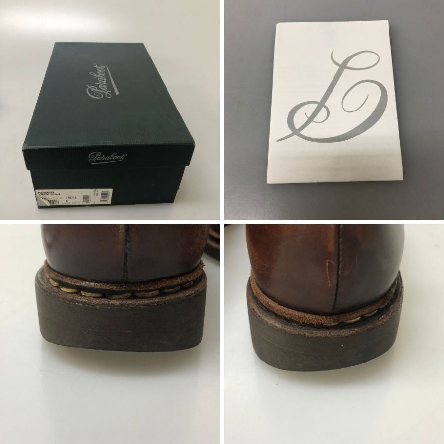 【Paraboot】パラブーツ フォトン 145713 サイズ6 メンズ ブラウン