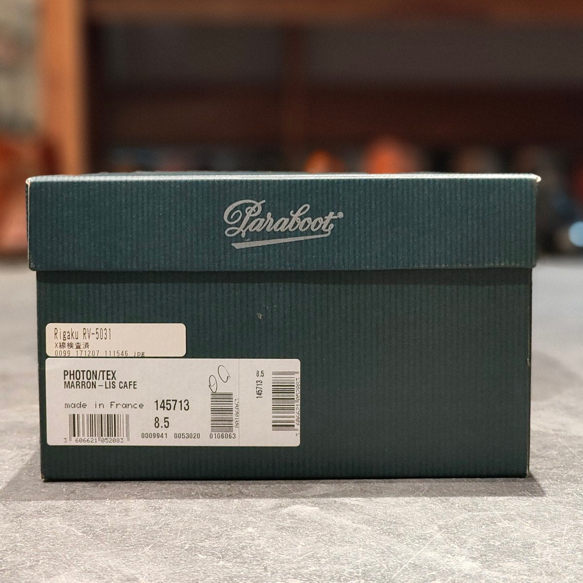 新品未使用【Paraboot】パラブーツ フォトン サイドゴアスリッポン リスレザー カフェ サイズ UK8.5 参考定価¥90,200-