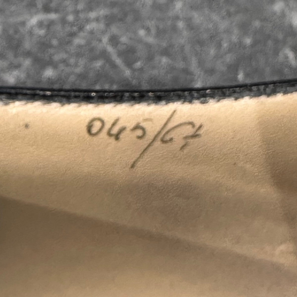 【Berluti】ベルルッティ ホールカット 045 カーフ ブラック サイズUK6.5