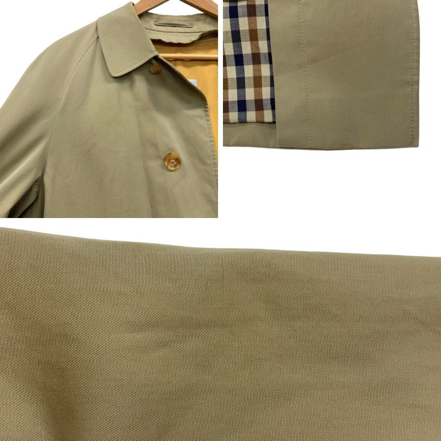 【Aquascutum】アクアスキュータム コート サイズ