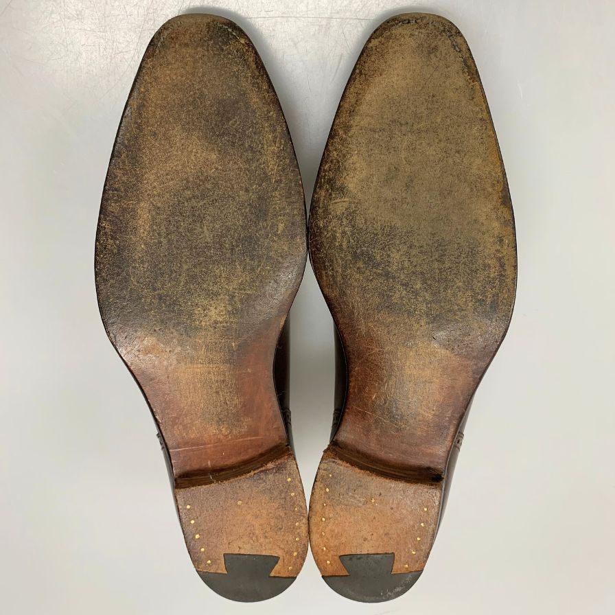 【CROCKETT&JONES】クロケットアンドジョーンズ ビジネスシューズ ブラウン(茶系) サイズ UK7D ラスト