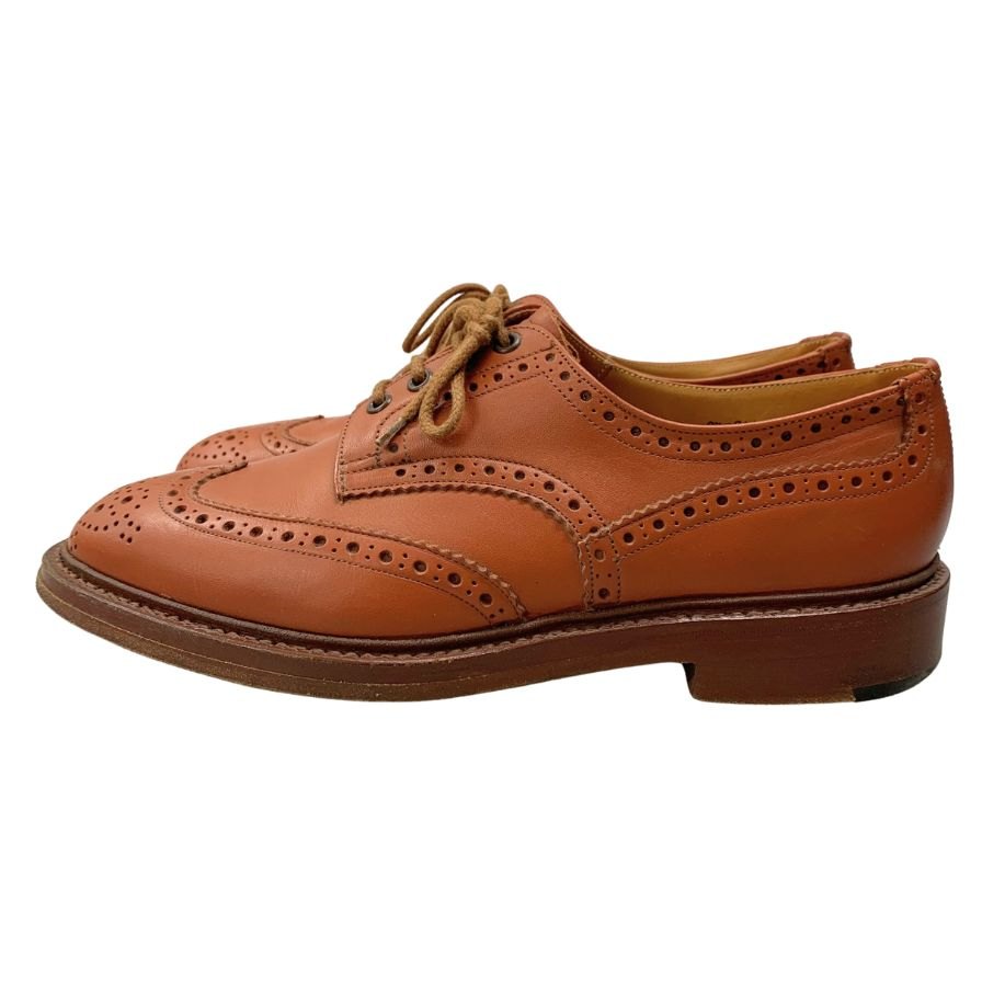 【Tricker’s】トリッカーズ M5633 ビジネスシューズ ウイングチップ ブラウン(茶系) サイズ 9.5 ラスト