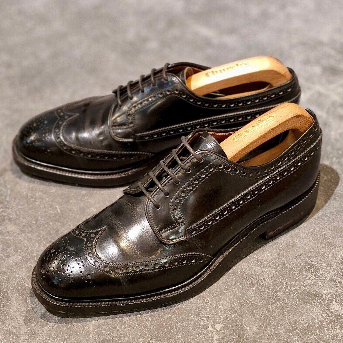 【美品】チャーチ　グラフトン　エボニー　UK7F ネバダカーフ　ダイナイトソール 美品】チャーチ グラフトン エボニー UK7F ネバダカーフ ダイナイト