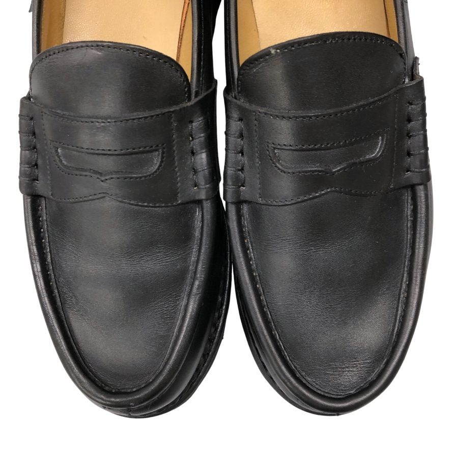 【PARABOOT】パラブーツ ローファー レザー ブラック(黒) サイズ 26.5 ラスト