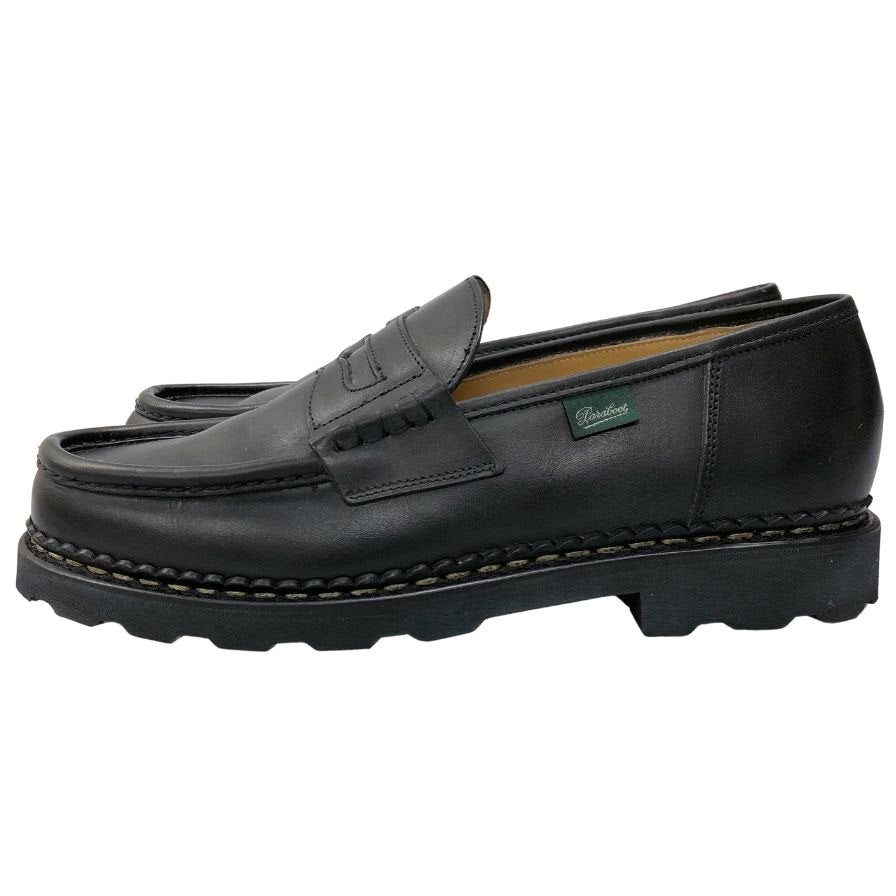 【PARABOOT】パラブーツ ローファー レザー ブラック(黒) サイズ 26.5 ラスト