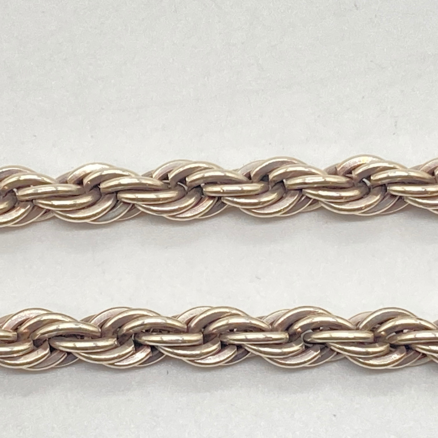 【TIFFANY & CO.】ティファニー ツイストチェーンブレスレット SV925 シルバー
