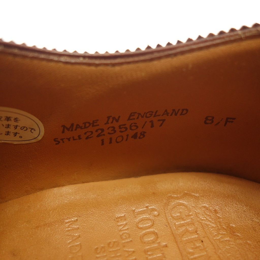 【GRENSON】グレンソン footmaster 90s 旧ロゴ BATH フルブローグ カーフ ブラウン サイズ UK8.5F