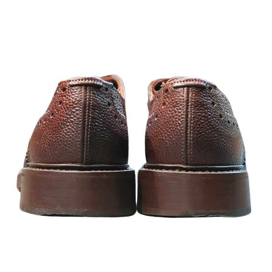 【Tricker’s】トリッカーズ M5633 ビジネスシューズ シボレザー ブラウン(茶系) サイズ UK7.5 ラスト