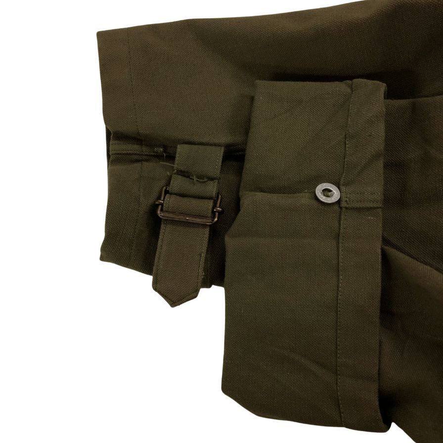 50s 【FRENCH ARMY】 フランス軍 Mー35 モーターサイクルコート サイズ2 カーキ