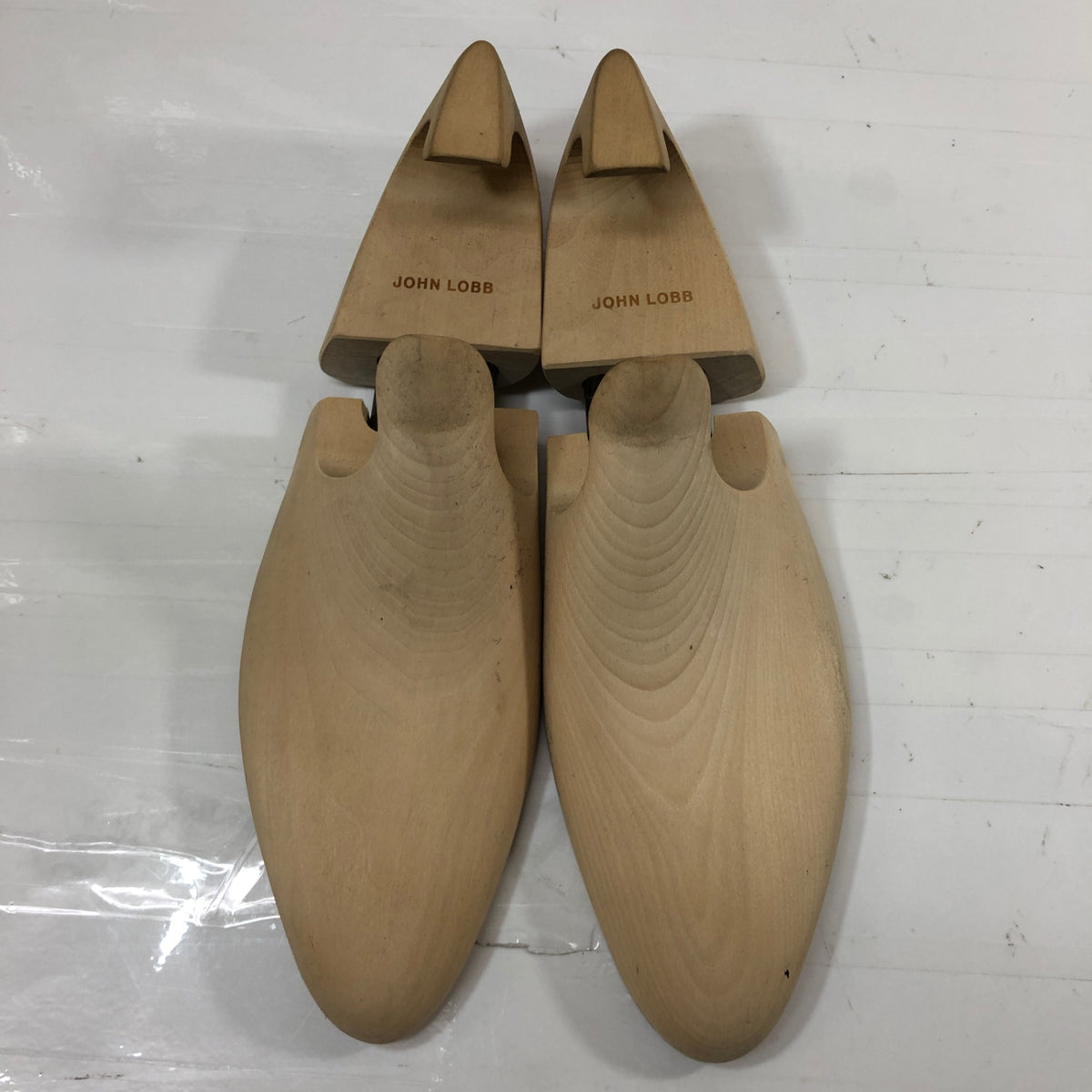 【JOHN LOBB】ジョンロブ レザーシューズ チャペル カーフ ダブルモンク 8000ラスト サイズ6.5E メンズ ブラック CHAPEL
