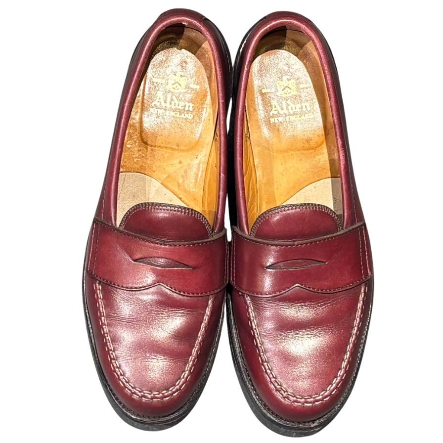 【ALDEN】オールデン 6736 ローファー カーフ ブラウン(茶系) サイズ US6.5D ラスト