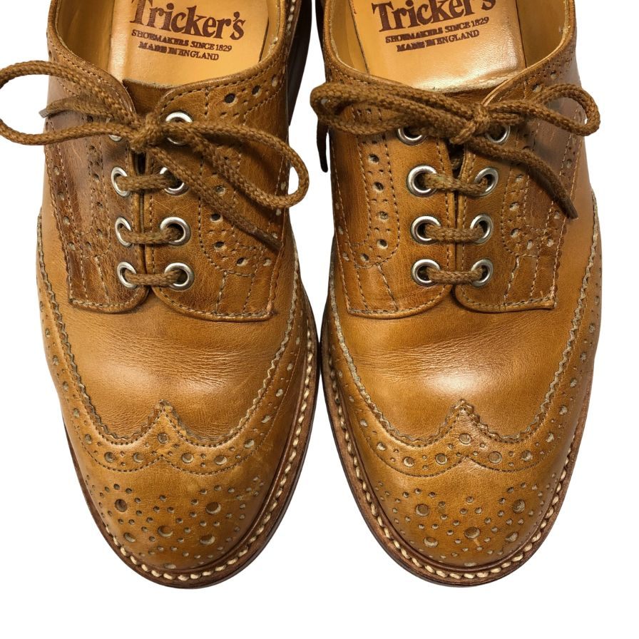 【Tricker's】トリッカーズ バートン M5633 エイコンアンティーク サイズ UK8 参考定価¥132,000-