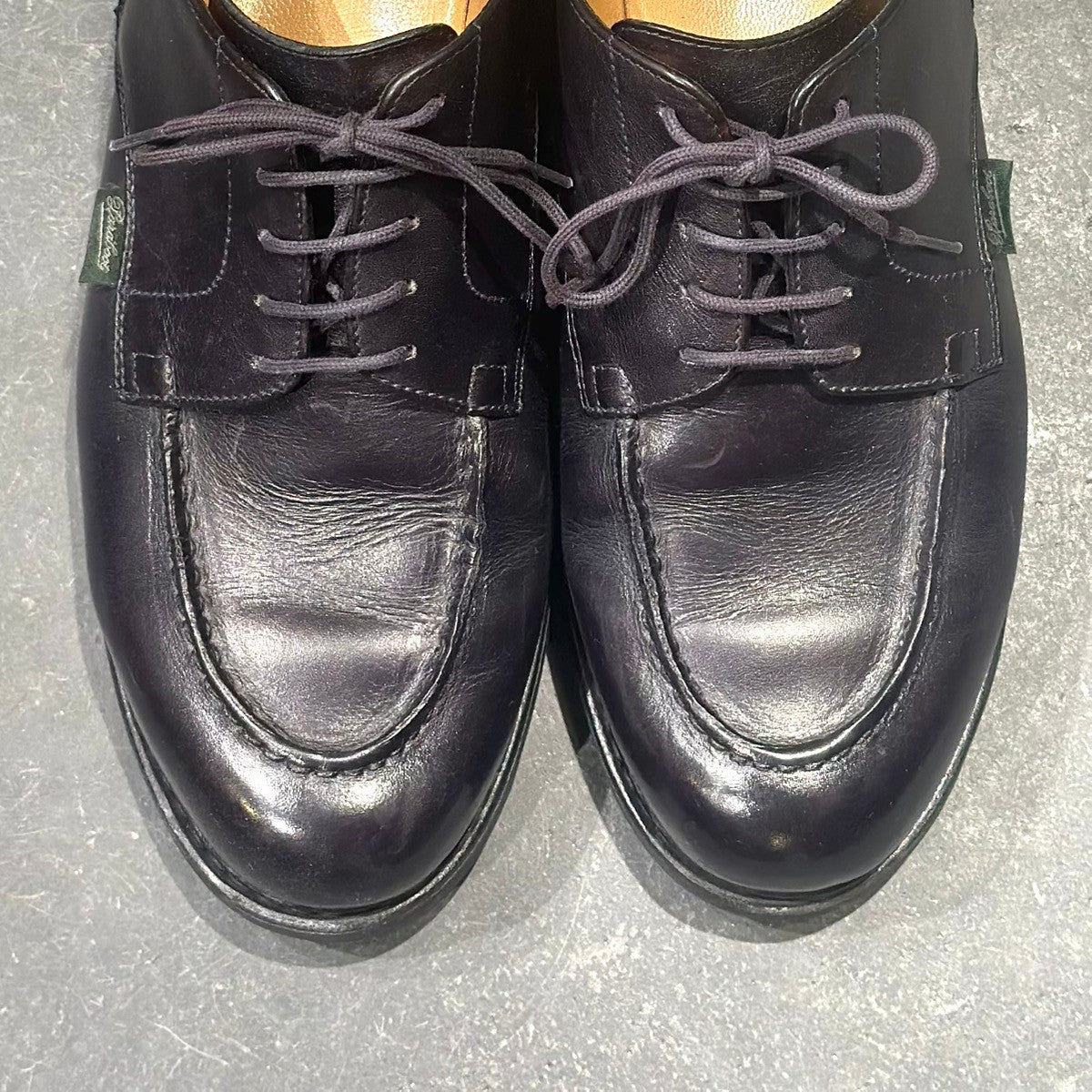 【Paraboot】パラブーツ シャンボード Uチップ カーフ ブラック メンズ サイズUK7 F283ラスト