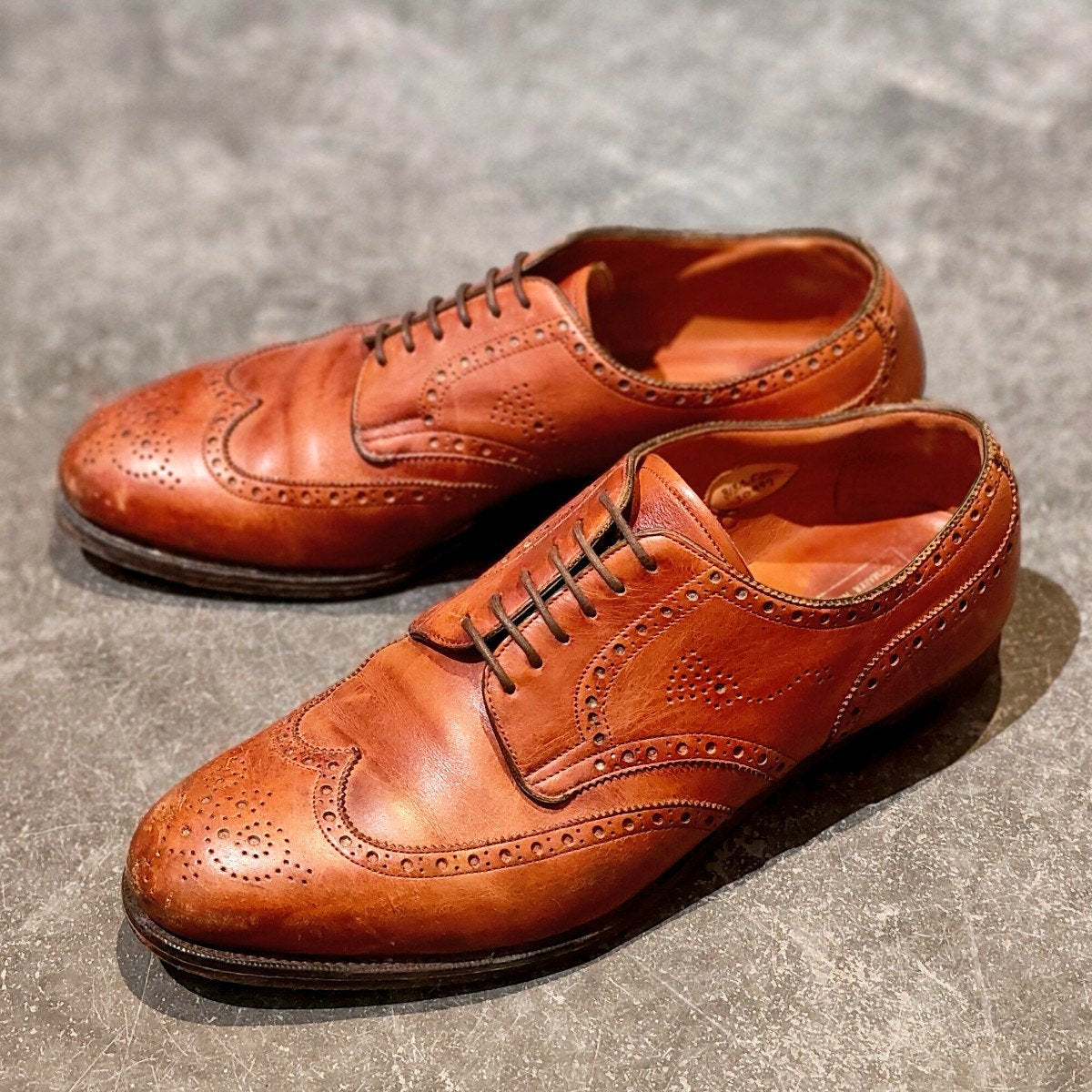 EDWARD GREEN】エドワードグリーン ウイングチップ カーフ