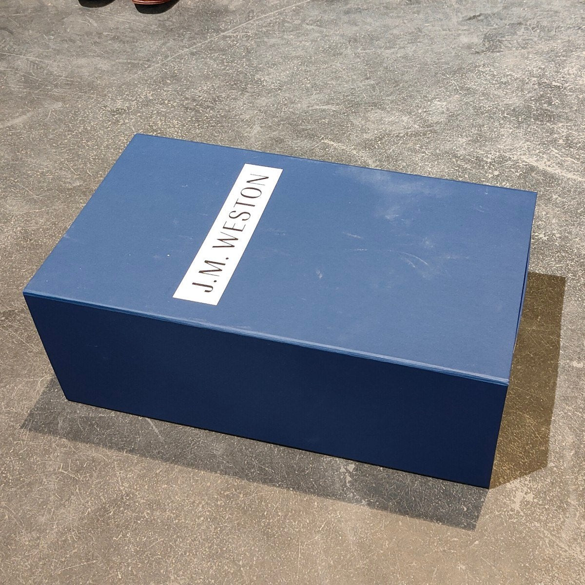 使用数回【J.M.WESTON】ジェイエムウエストン 677 ハントダービー Uチップ ロシアンカーフ タンブラウン サイズ UK7.5D 32ラスト 参考定価¥495,000-