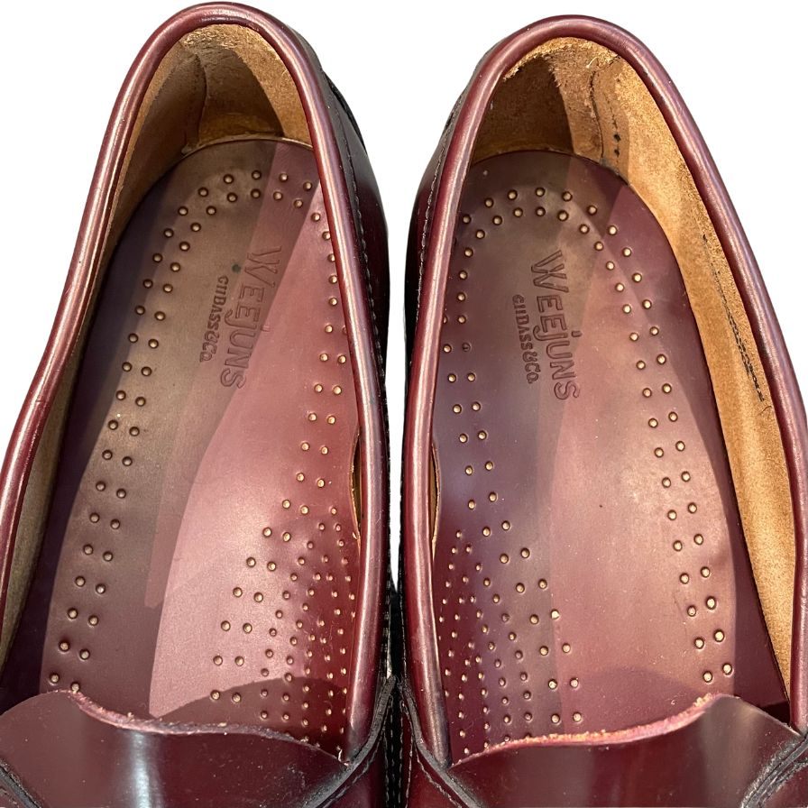 【G.H.Bass&Co.】ジーエイチバス ローファー バーガンディ ブラウン(茶系) サイズ US9.5D ラスト