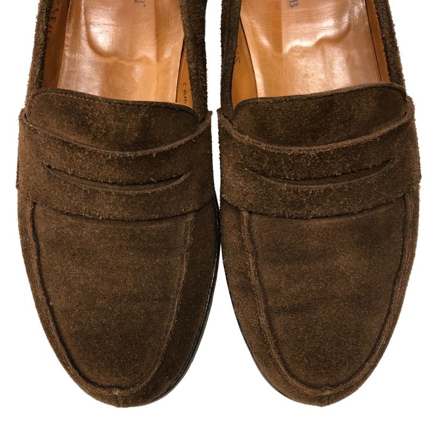 【JOHN LOBB】ジョンロブ 315 ローファー スウェード ブラウン(茶系) サイズ 7E ラスト