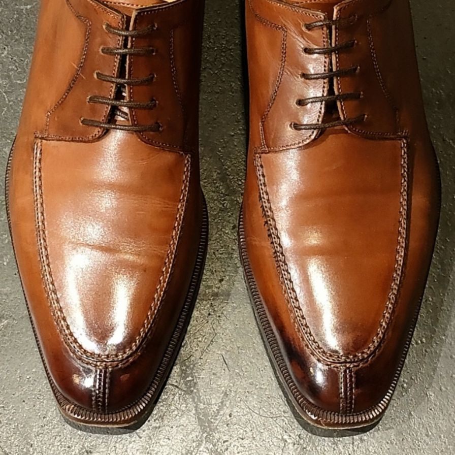 【Santoni】サントーニ 9475 Uチップ ブラウン サイズUK7