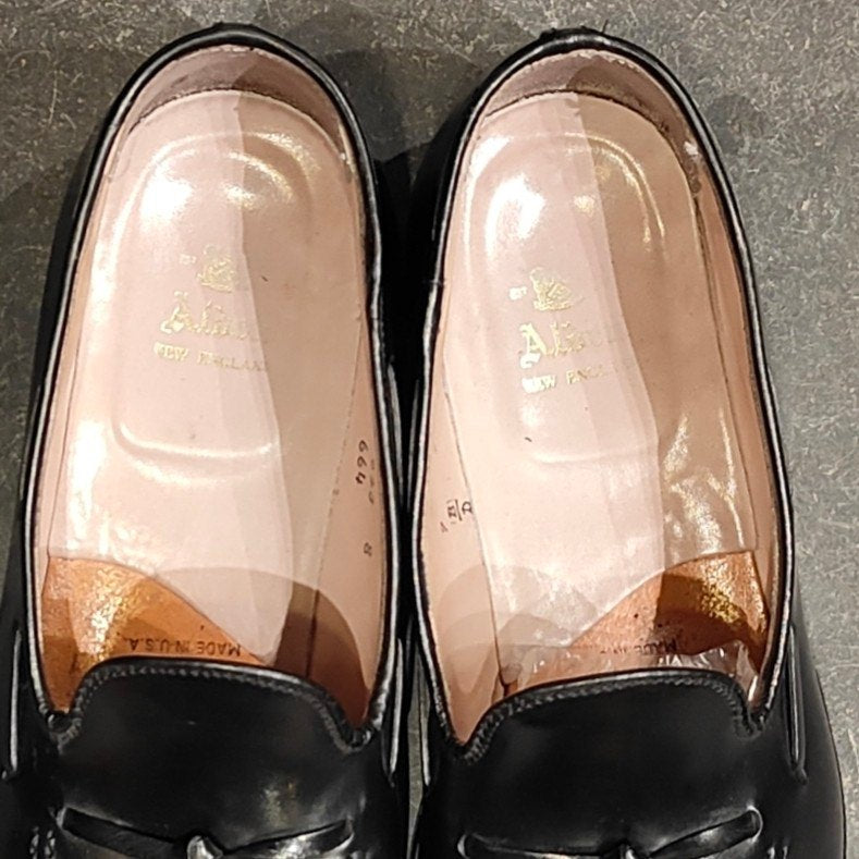 極美品 【ALDEN】オールデン 664 タッセルローファー コードバン ブラック サイズUS9D アバディーンラスト 参考定価¥217,800-