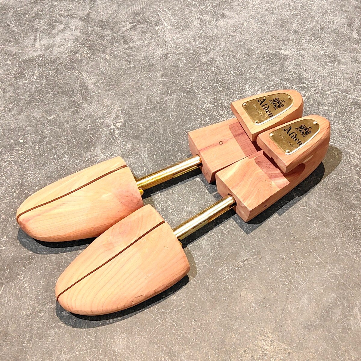 極美品【ALDEN】オールデン 99162 ペニーローファー コードバン ダークバーガンディ サイズ US8D バンラスト 定価¥224,400-