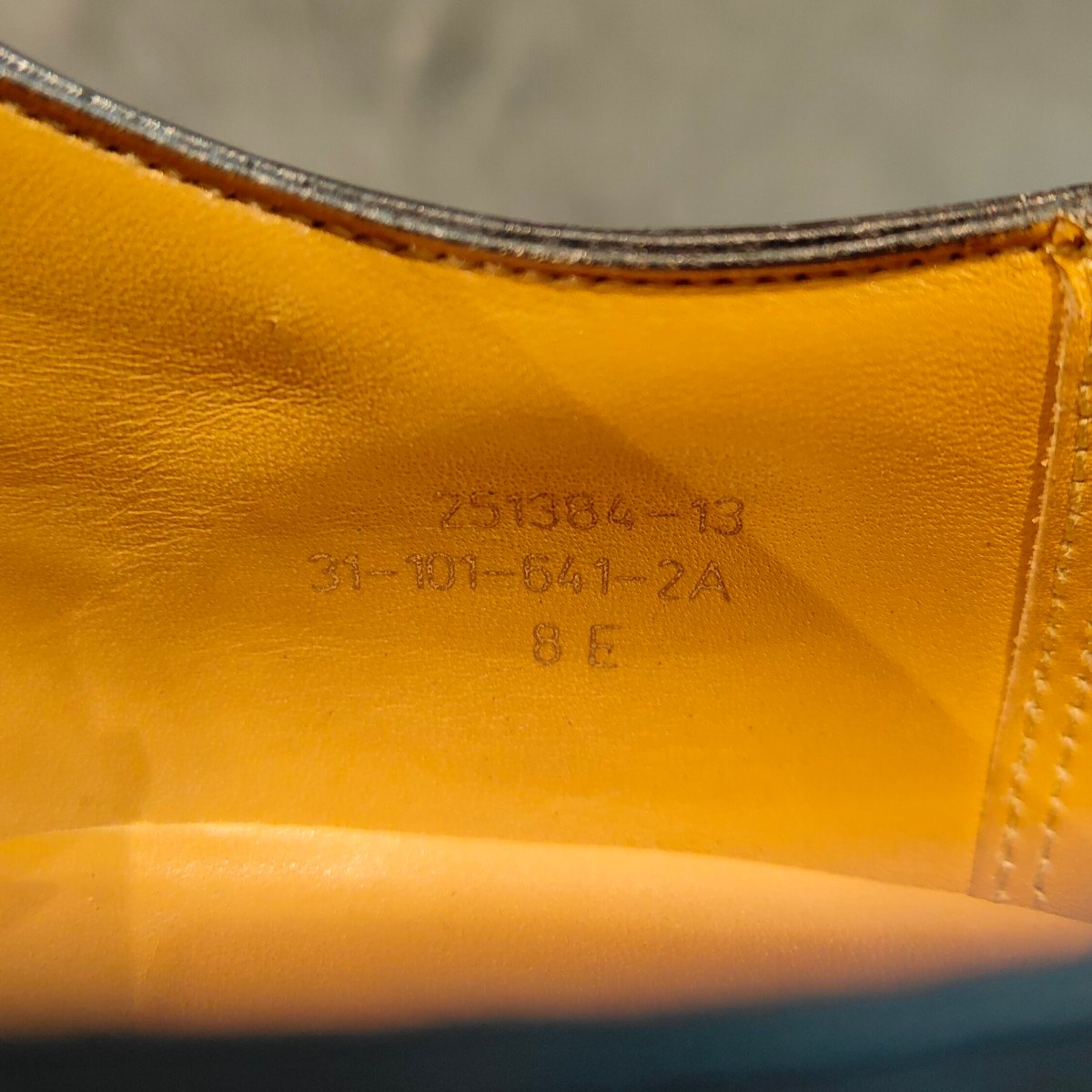 極美品 【J.M.WESTON】ジェイエムウエストン 641 ゴルフ Uチップ ボックスカーフ ブラック サイズ UK8E ラスト 定価¥168,300-