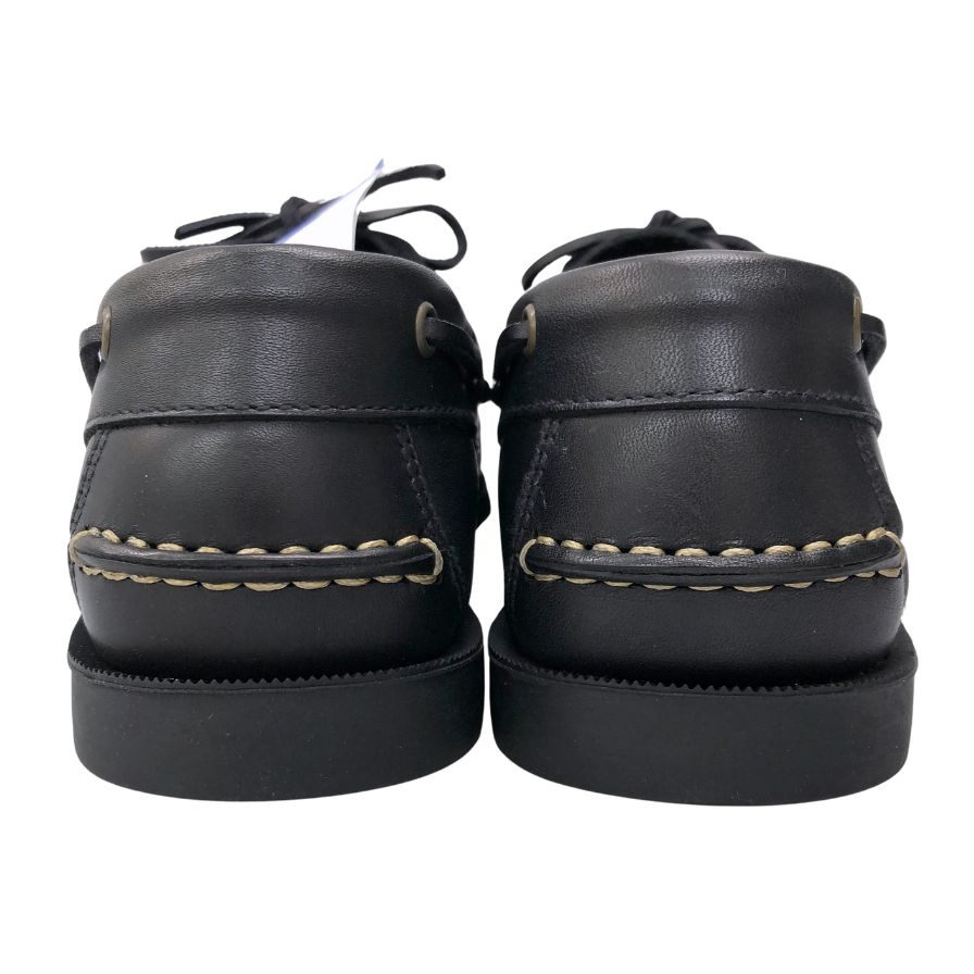 【PARABOOT】パラブーツ デッキシューズ ブラック(黒) サイズ 26.5 ラスト