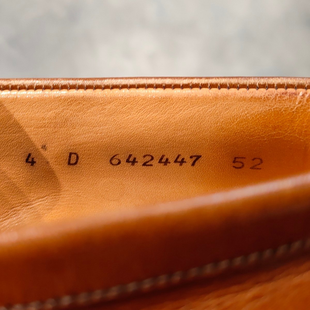 希少 【J.M.WESTON】ジェイエムウエストン 旧旧ロゴ 180 シグニチャーローファー カーフ タンブラウン サイズ UK4D 41ラスト 定価¥151,800-