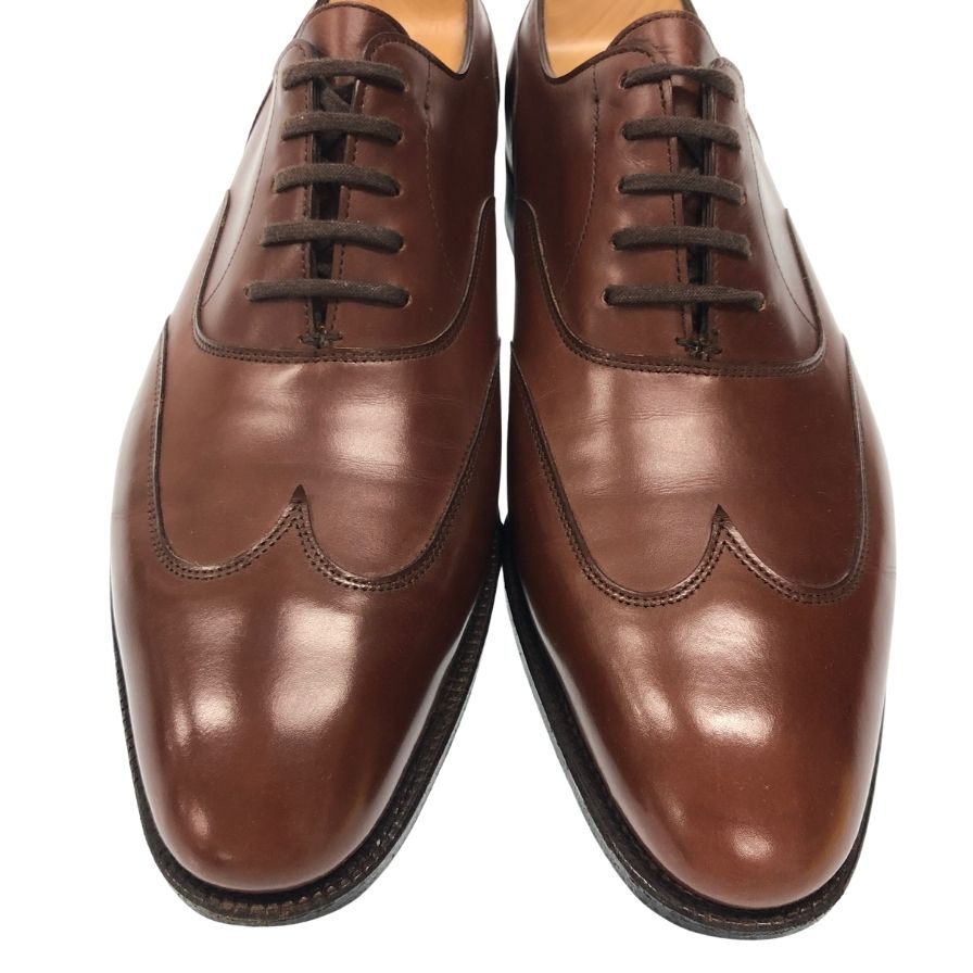 【JOHN LOBB】ジョンロブ ワーウィック プレステージライン ブラインドブローグ カーフ ブラウン サイズ UK8D 7000ラスト WARWICK