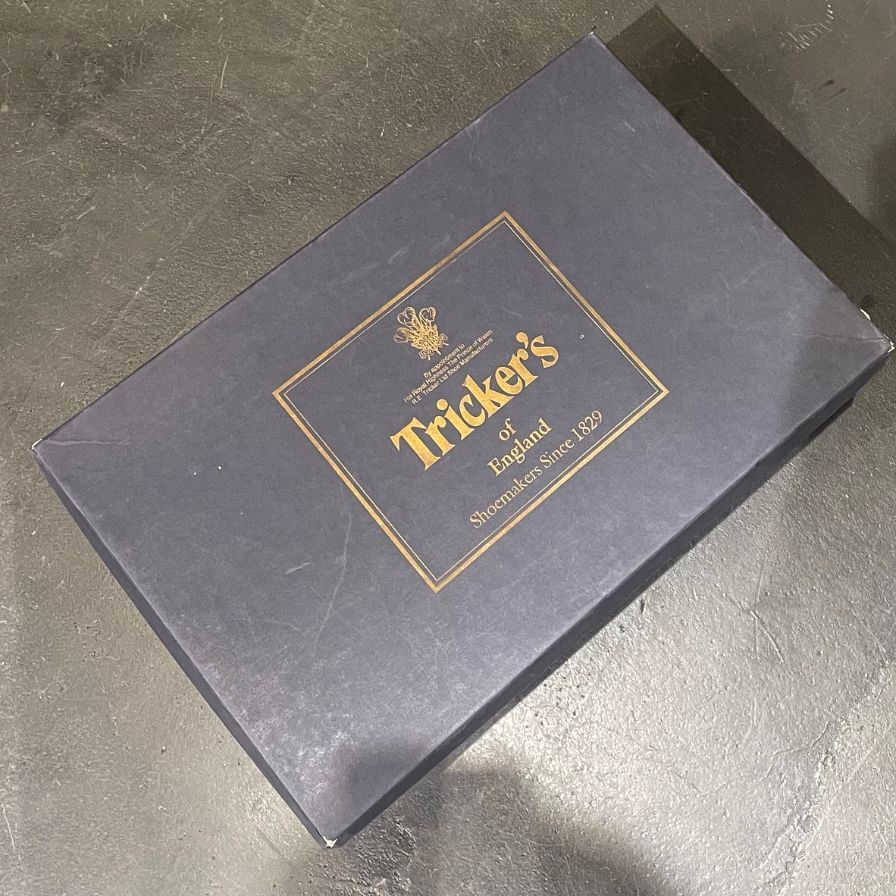 【Tricker’s】トリッカーズ モールトン ブーツ カーフ ベージュ サイズ UK8 参考定価¥132,000-