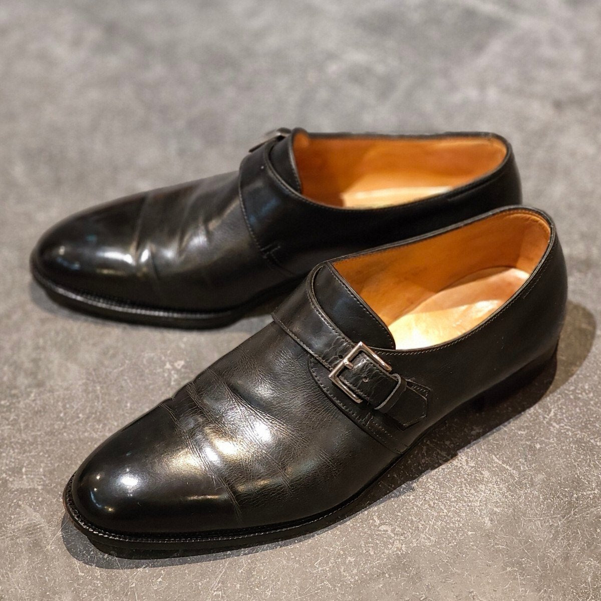 希少【JOHN LOBB】ジョンロブ マッタ MATTA シングルモンクストラップ